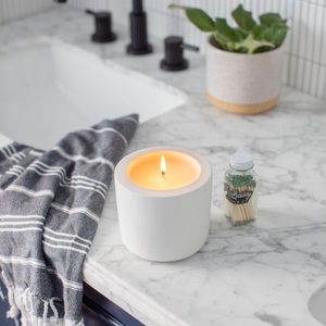 Concrete Candle & Planter